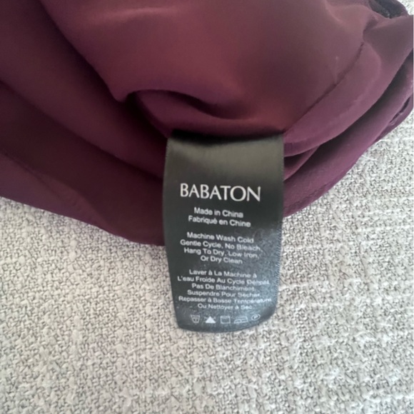 Aritzia Babaton burgundy tank top XS - Picture 2 of 2